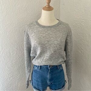 Vintage Heather Gray Long Sleeve Top